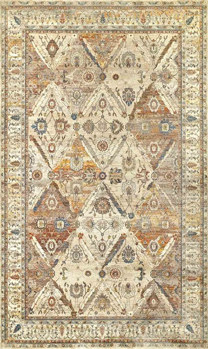 Teppich Vintage beige-hellbraun Multicolor in 2 Größen